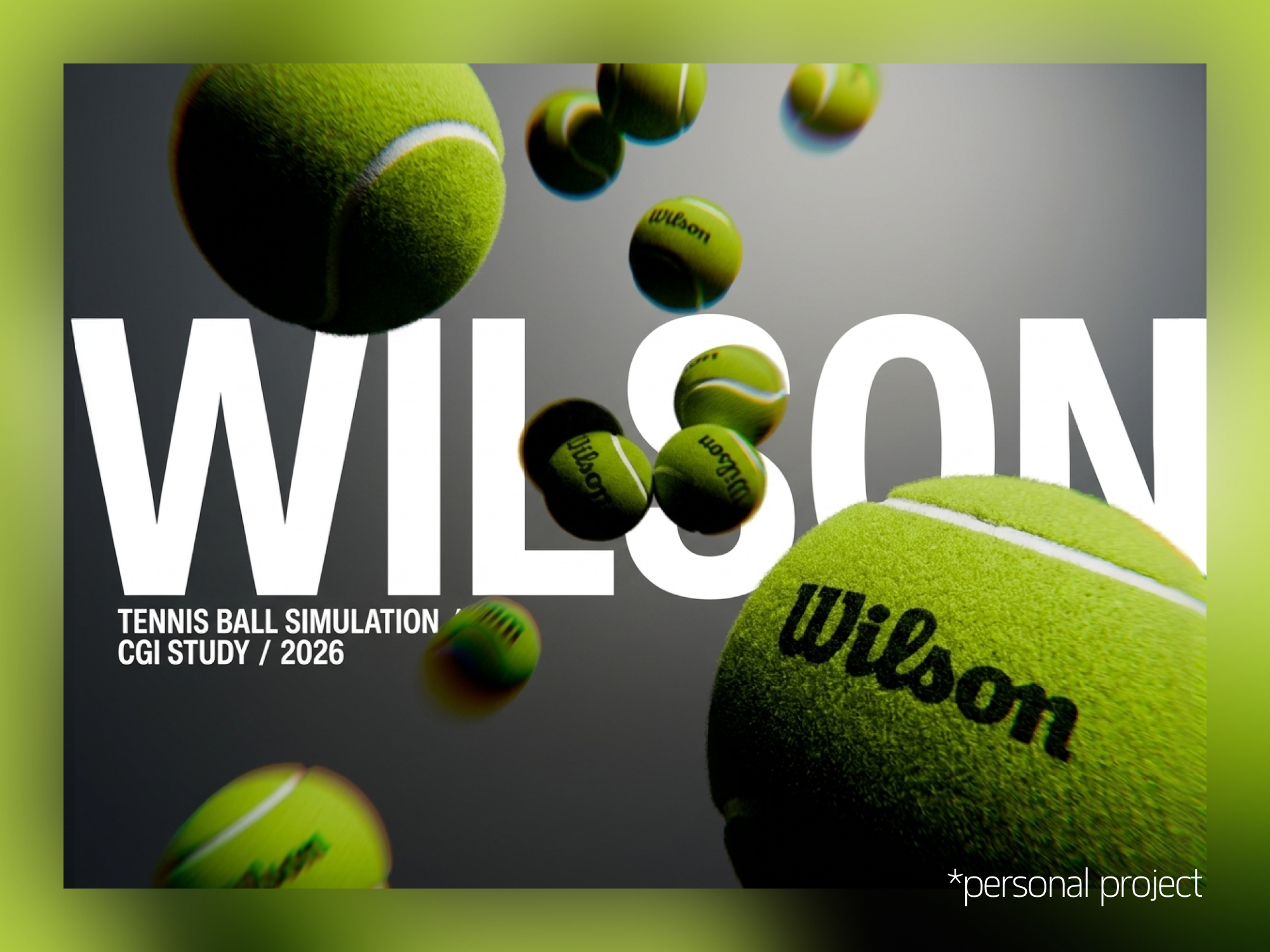Wilson Tennis Ball Simulation